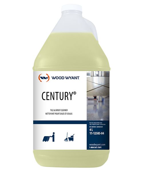 CENTURY TILE & GROUT CLEANER - PH NEUTRAL CLEANER/DEGREASER - 4L (4/CS)