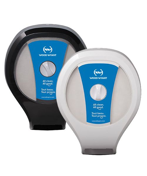TANDEM™ BATHROOM TISSUE DISPENSER - 1 JUMBO ROLL - BLACK