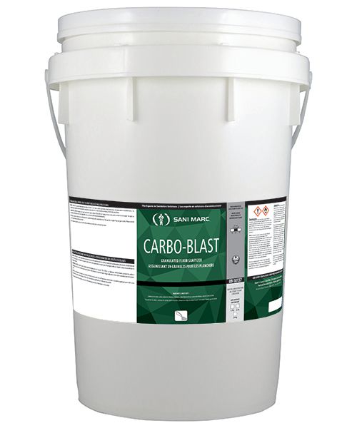 CARBO-BLAST - GRANULATED FLOOR SANITIZER - 22 KG (2/CS)