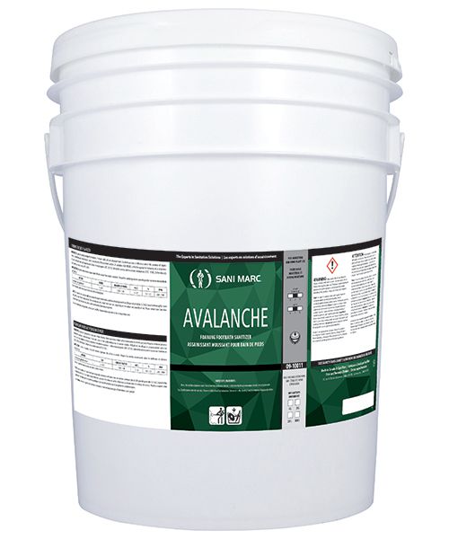 AVALANCHE - FOAMING FOOTBATH SANITIZER - 20L (4/CS)