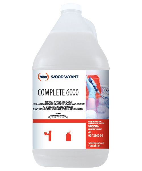 COMPLETE 6000 - RTU KILLS C. DIFF IN JUST 5 MINUTES - 4L (4/CS)