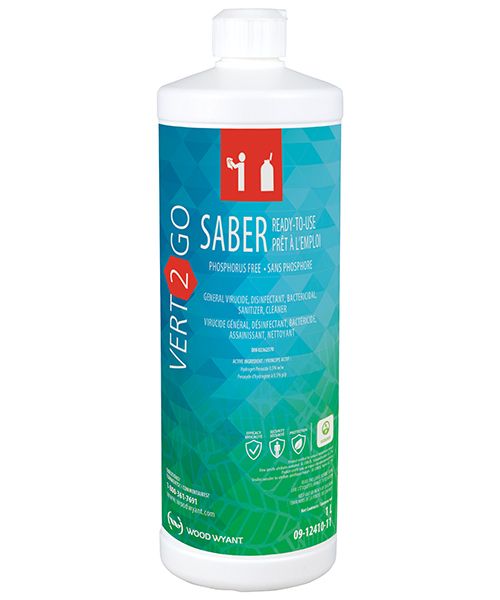 Vert-2-Go Saber- Ready to Use Cleaner – 1L (12/CS)