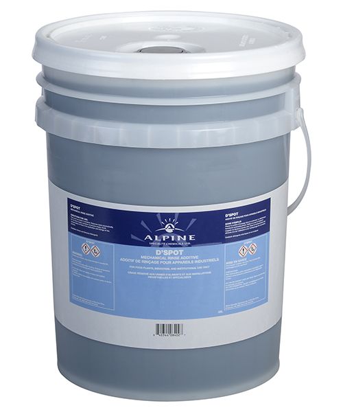 D'SPOT HIGH TEMPERATURE LIQUID RINSE ADDITIVE - 20L (4/CS)