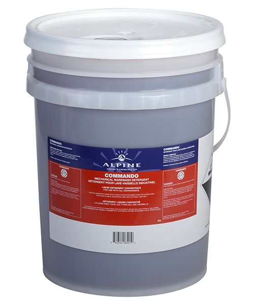COMMANDO DISHWASHER LIQUID DETERGENT - 20L (4/CS)