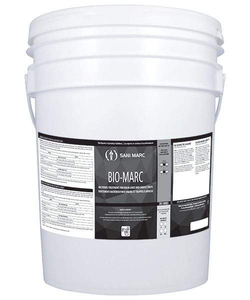 BIO-MARC BACTERIAL TREATMENT - FOR DRAIN LINES AND GREASE TRAPS - 20L