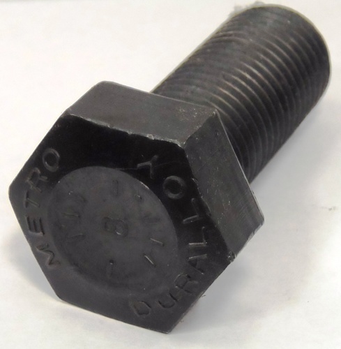 1/4-28x1 Hex Cap Screw, Grade 9