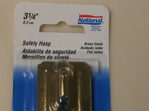 National Safety Hasp 3-1/4"