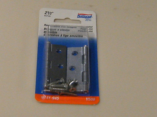 National Removable Pin Hinges 2-1/2"