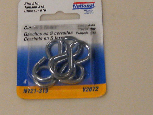 National Closed S Hooks &amp; Eyes Size 810