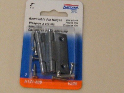 National Removable Pin Hinges 2&quot;