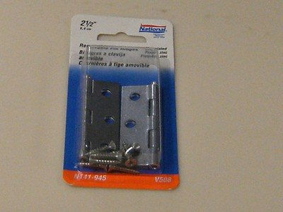 National Removable Pin Hinges 2-1/2&quot;