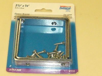 National Corner Braces 3-1/2&quot; by 3/4&quot;