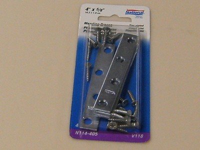 National Mending Braces 4&quot; by 5/8&quot;