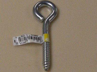 National Stanley Lag Screw Eye 3/8&quot; by 4-1/2&quot;