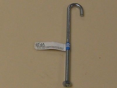 National J Bolt 1/4&quot; by 6&quot;