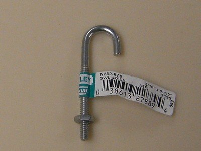 National J Bolt 3/16&quot; by 2-1/2&quot;