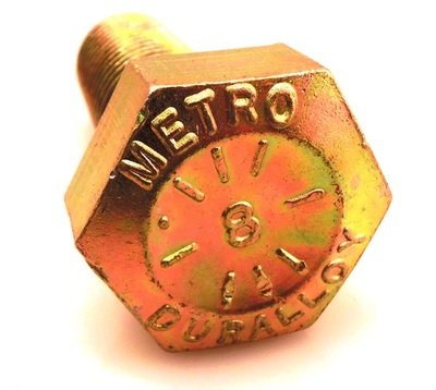 7/16-14x5/8 Hex Cap Screw, Grade 9