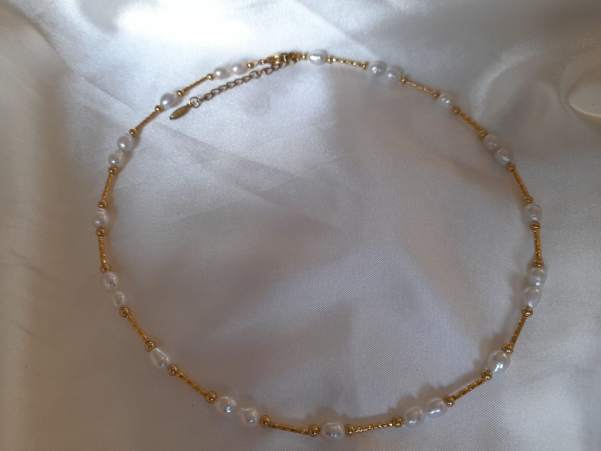 Baroque mini pearls necklace Demi