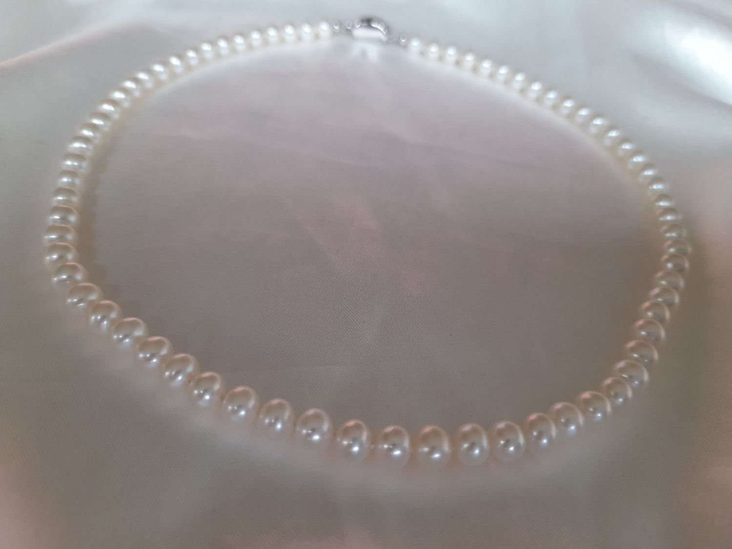 Special Collection: Freshwater Pearl Necklace Ivory Grace