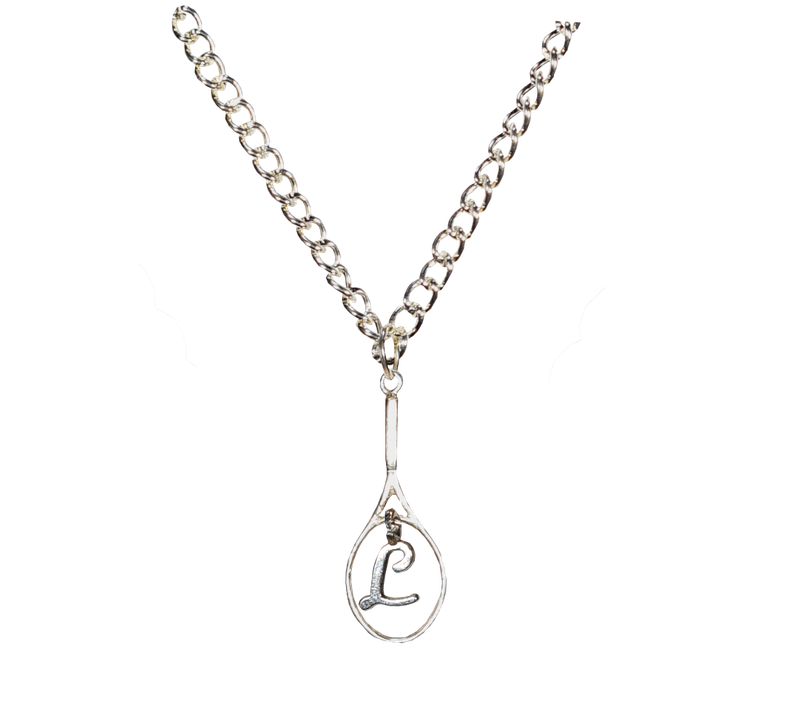 Our range of single racquet necklaces