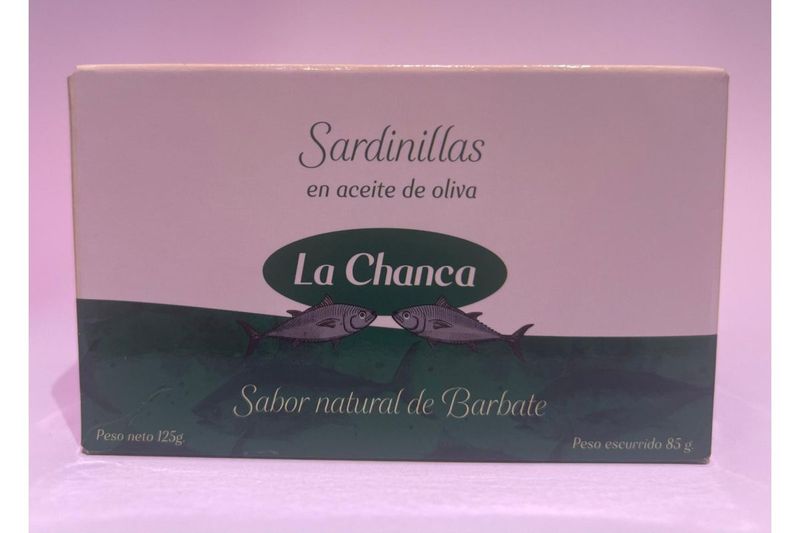 Sardinillas en aceite de oliva 125g La Chanca