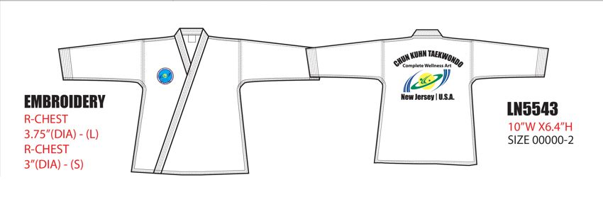 Color Belt Uniform