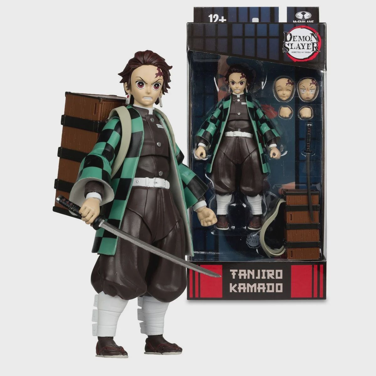 Demon Slayer Wave 4 Tanjiro Kamado with Nezuko Box 7-Inch Scale Action Figure
