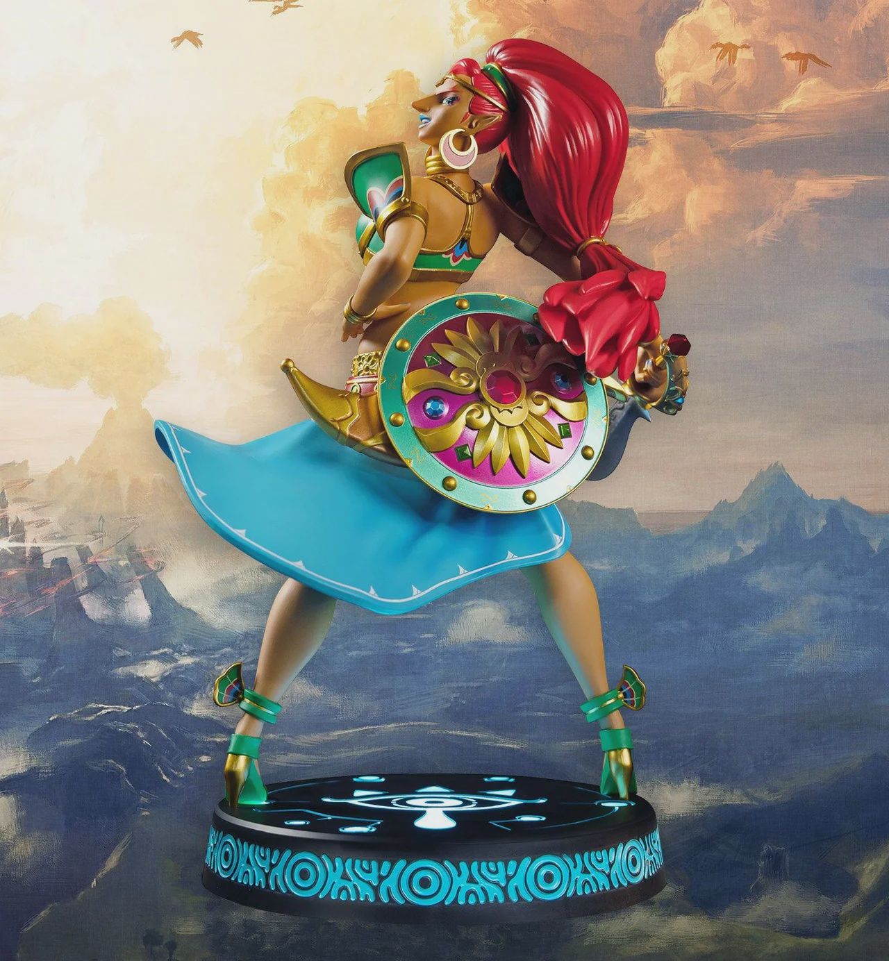 Legend Of Zelda Breath of The Wild Urbosa With Light Up Function NIB (Box Damage) (Personal Collection)