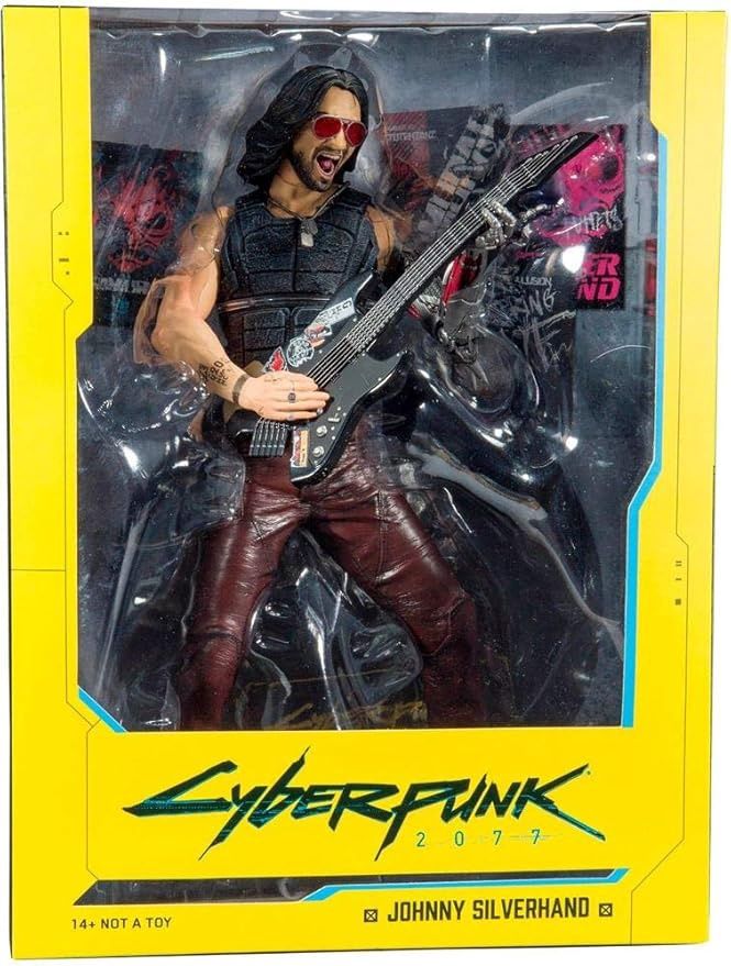 Cyberpunk 2077 12” Johnny Silverhand McFarlane Toys NIB (Personal Collection)