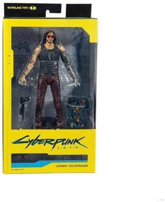 Cyberpunk 2077 7″ Johnny Silverhand McFarlane Toys NIB (Personal Collection)
