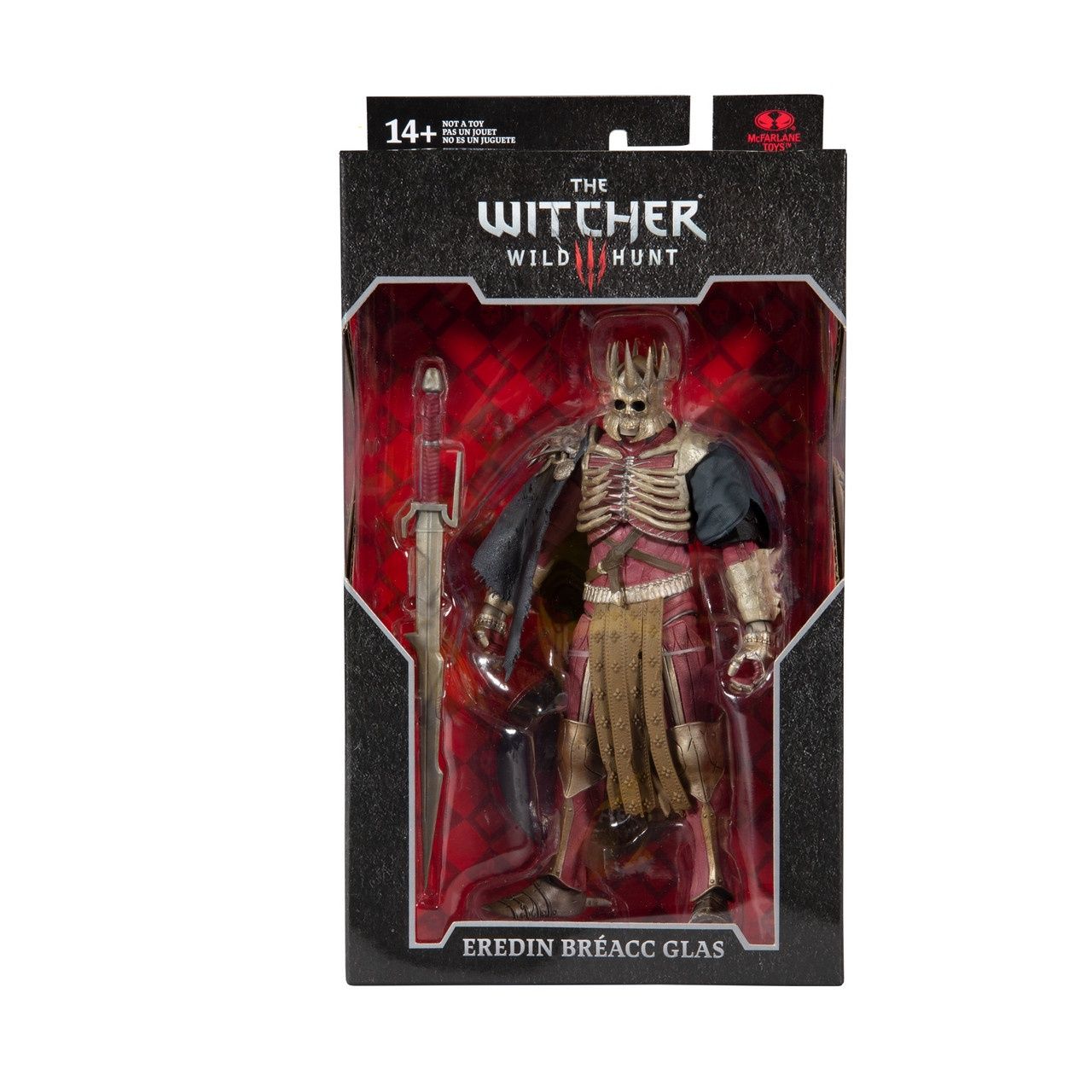 The Witcher 3 Eredin Breacc Glas 7&quot; Figure McFarlane Toy&#39;s NIB (Personal Collection)