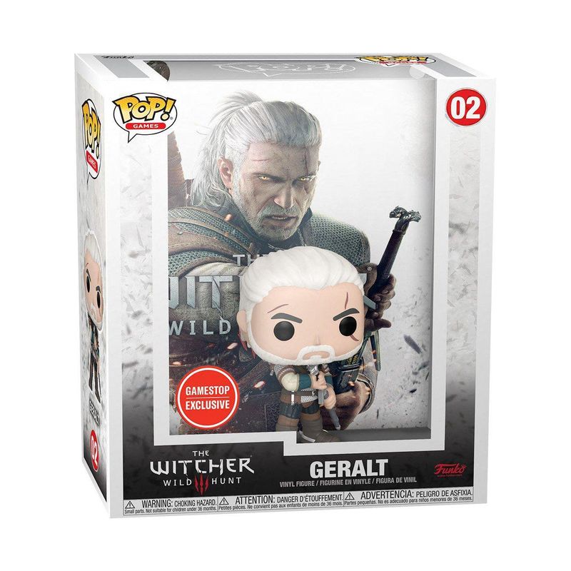 The Witcher 3 Geralt #02 PoP! Hard Case NIB (Personal Collection)