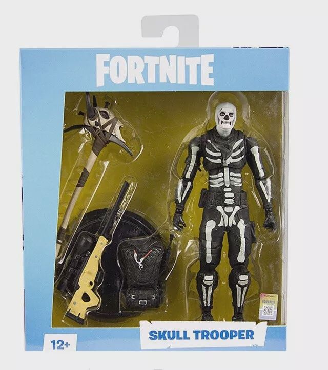 Fortnite Skull Trooper McFarlane Toy&#39;s NIB (Personal Collection)