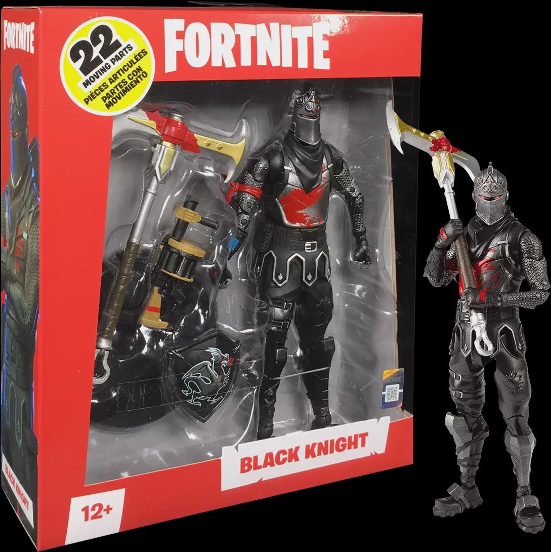 Fortnite Black Knight McFarlane Toy&#39;s NIB (Personal Collection)