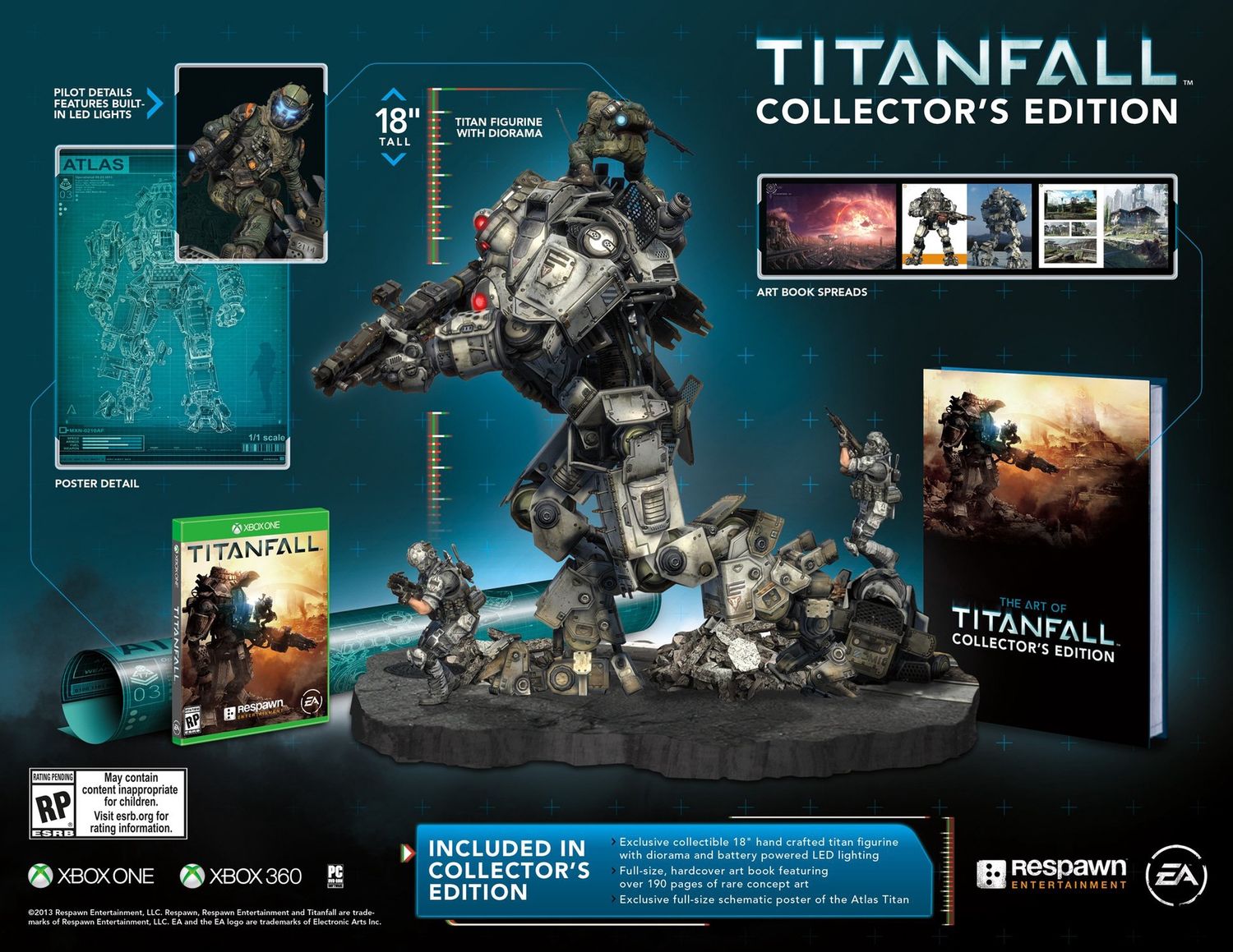 Titanfall Collector&#39;s Edition No Game (Personal Collection)