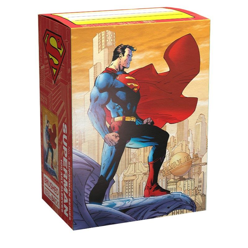 Dragon Shield Brushed Art Superman 2 100ct