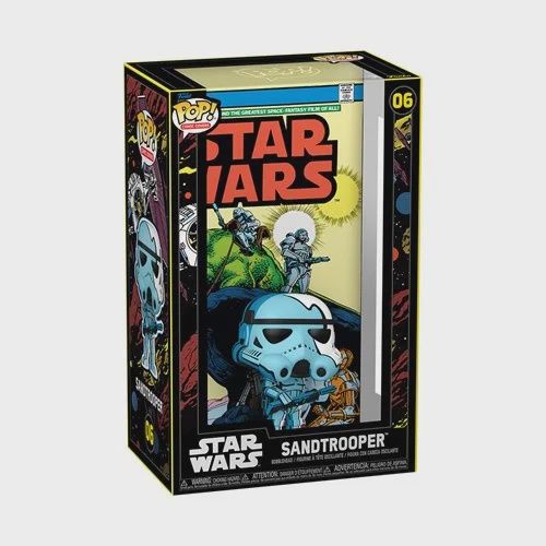 Star Wars Sandtrooper (1977) #31 Funko Pop! Comic Cover Figure #06 with Case