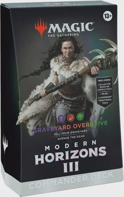 Magic: The Gathering - Modern Horizons 3 Commander Deck Graveyard Overdrive