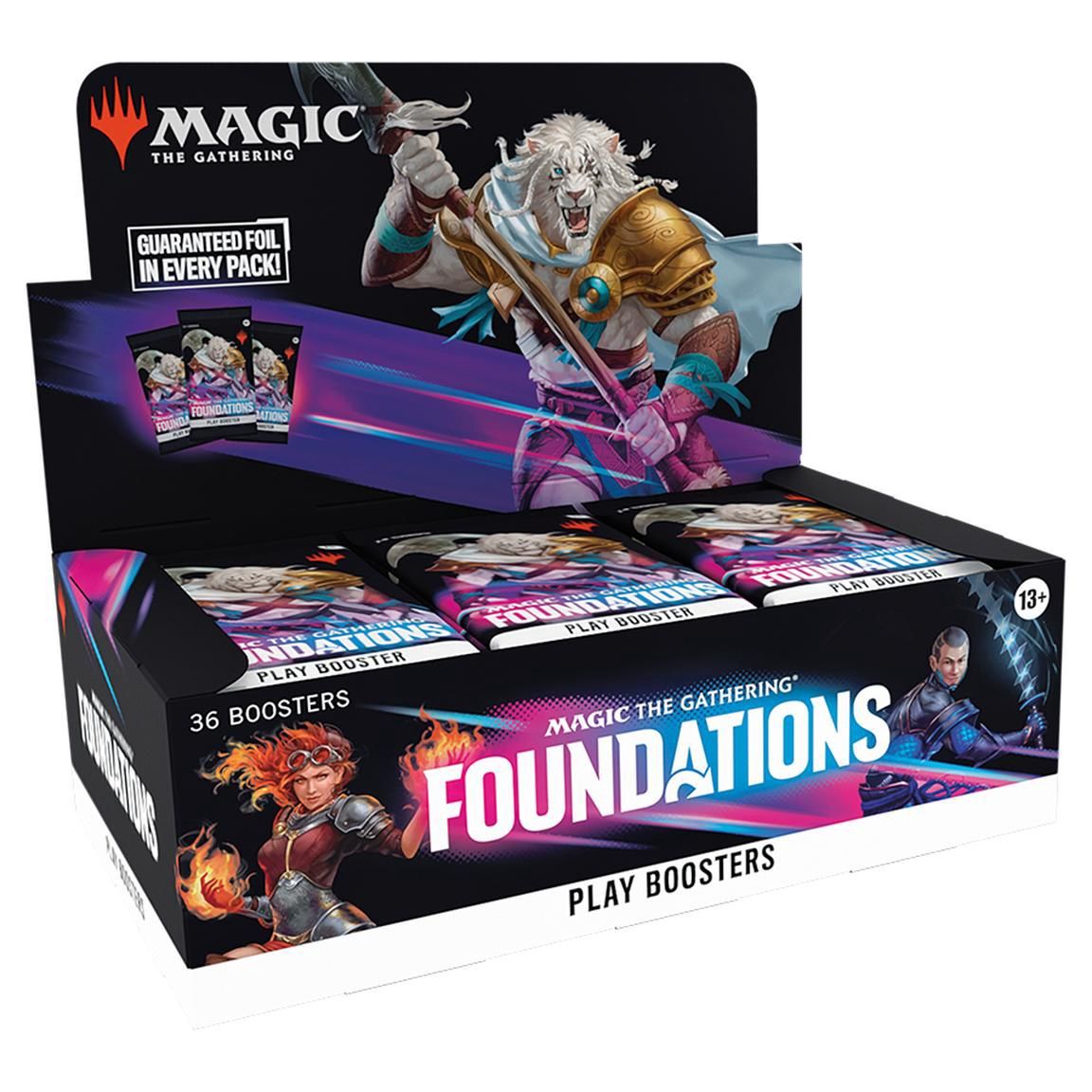 Magic The Gathering: Foundations Play Booster Display