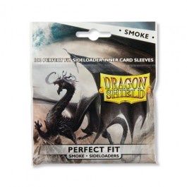 Dragon Shield Sleeves: Perfect Fit Standard Sideload - Smoke 100CT