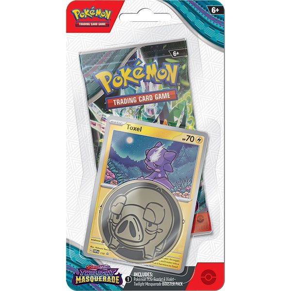 Pokemon TCG: Scarlet &amp; Violet 06 Twilight Masquerade- Checklane Blister Display