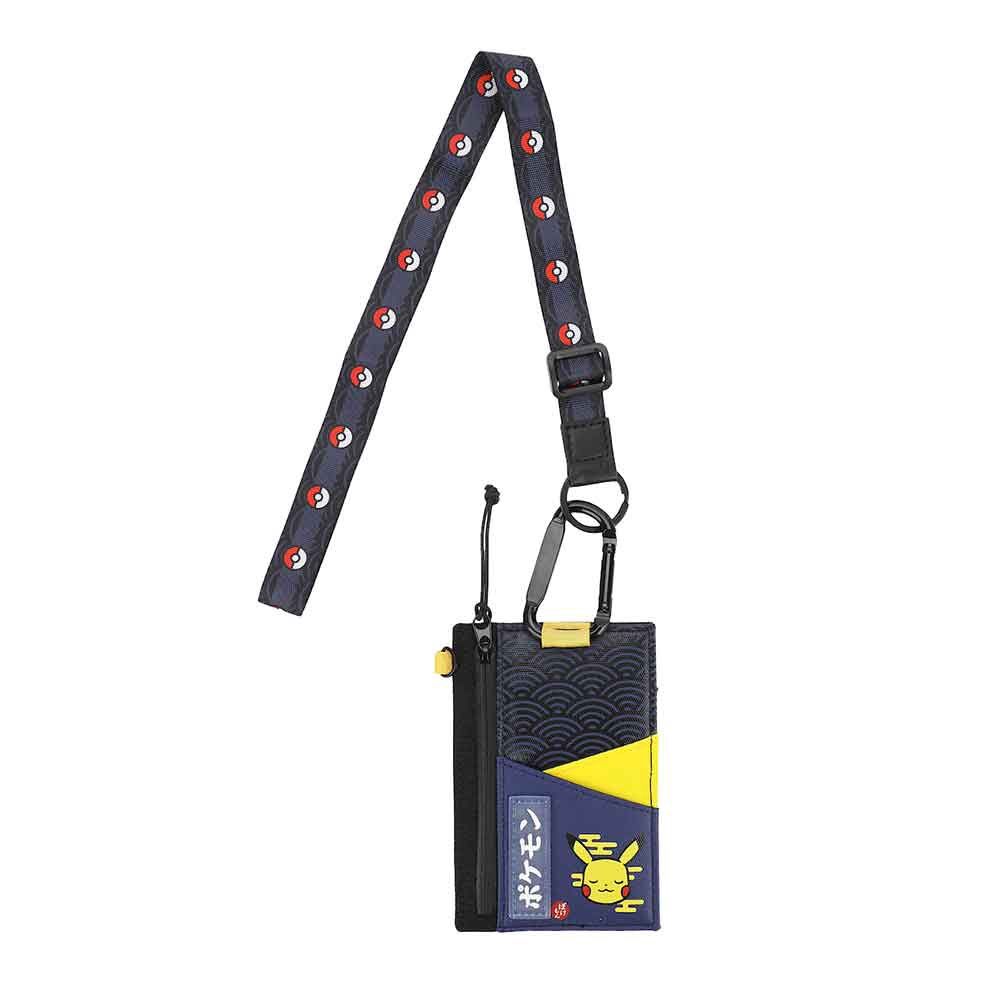 Pokemon Pikachu Carabiner Lanyard Wallet