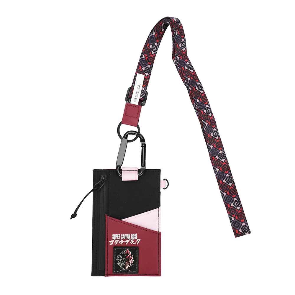 Dragon Ball Super Saiyan Carabiner Lanyard Wallet