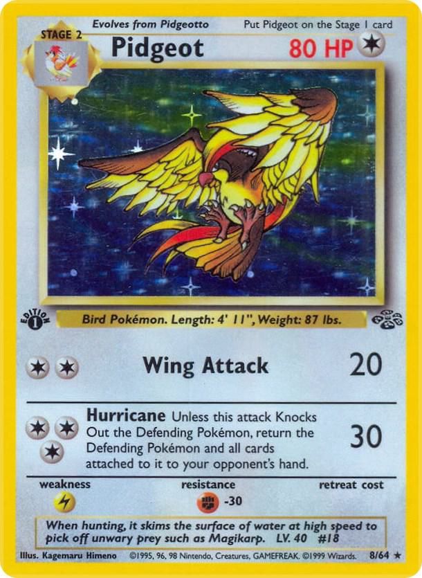 Pidgeot (8) - Jungle (JU)