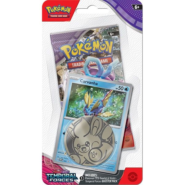 Pokemon TCG: Scarlet &amp; Violet 05 Temporal Forces- Checklane Blister