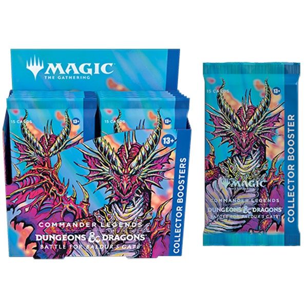 MTG: Commander Legends- Battle for Baldur&#39;s Gate Collector Booster Display