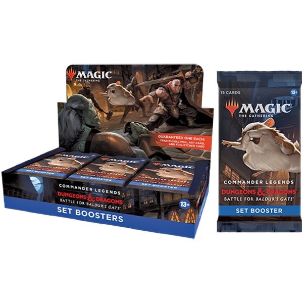 MTG: Commander Legends- Battle for Baldur&#39;s Gate Set Booster Display
