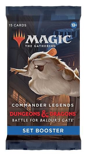 Commander Legends: Battle for Baldur&#39;s Gate - Set Booster Pack - Commander Legends: Battle for Baldur&#39;s Gate (CLB)