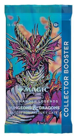 Commander Legends: Battle for Baldur&#39;s Gate - Collector Booster Pack - Commander Legends: Battle for Baldur&#39;s Gate (CLB)