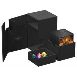 Ultimate Guard Flip N&#39; Tray 100+ Monocolor - Black